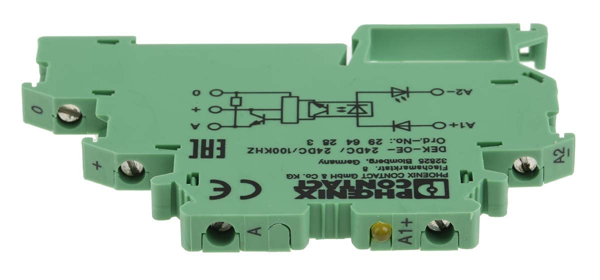 2964283 - 50mA 4-30V Screw Terminal Contact Relay for Industrial Control & Automation Systems | Electrical Circuit Switching Solution for HVAC, Appliances & Machinery