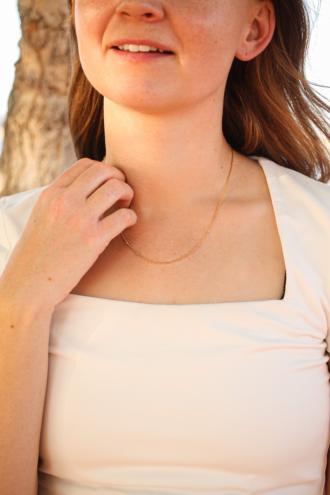 Elegant Maddie Gold Necklace for Women - Perfect for Everyday Wear, Date Nights & Special Occasions