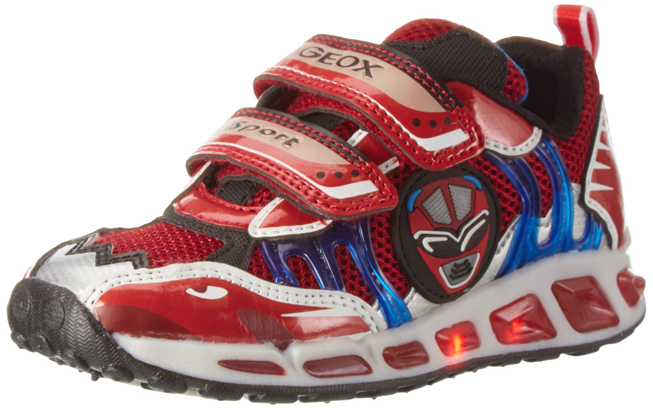 Geox JR SHUTTLEBOY 6 Boys' Sneakers - Lightweight Breathable School Shoes for Kids, Comfortable Walking & Playtime | Perfect for School, Outdoor Activities & Daily Wear