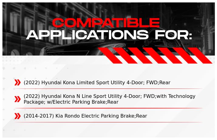 R1 Concepts Premium Rear Brake Pads and Rotors Kit - Ceramic Brake Pads with Drilled & Slotted Rotors - Complete Hardware Included - Compatible with 2014-2017 Kia Rondo - Perfect for Daily Driving, City Commuting and Highway Performance