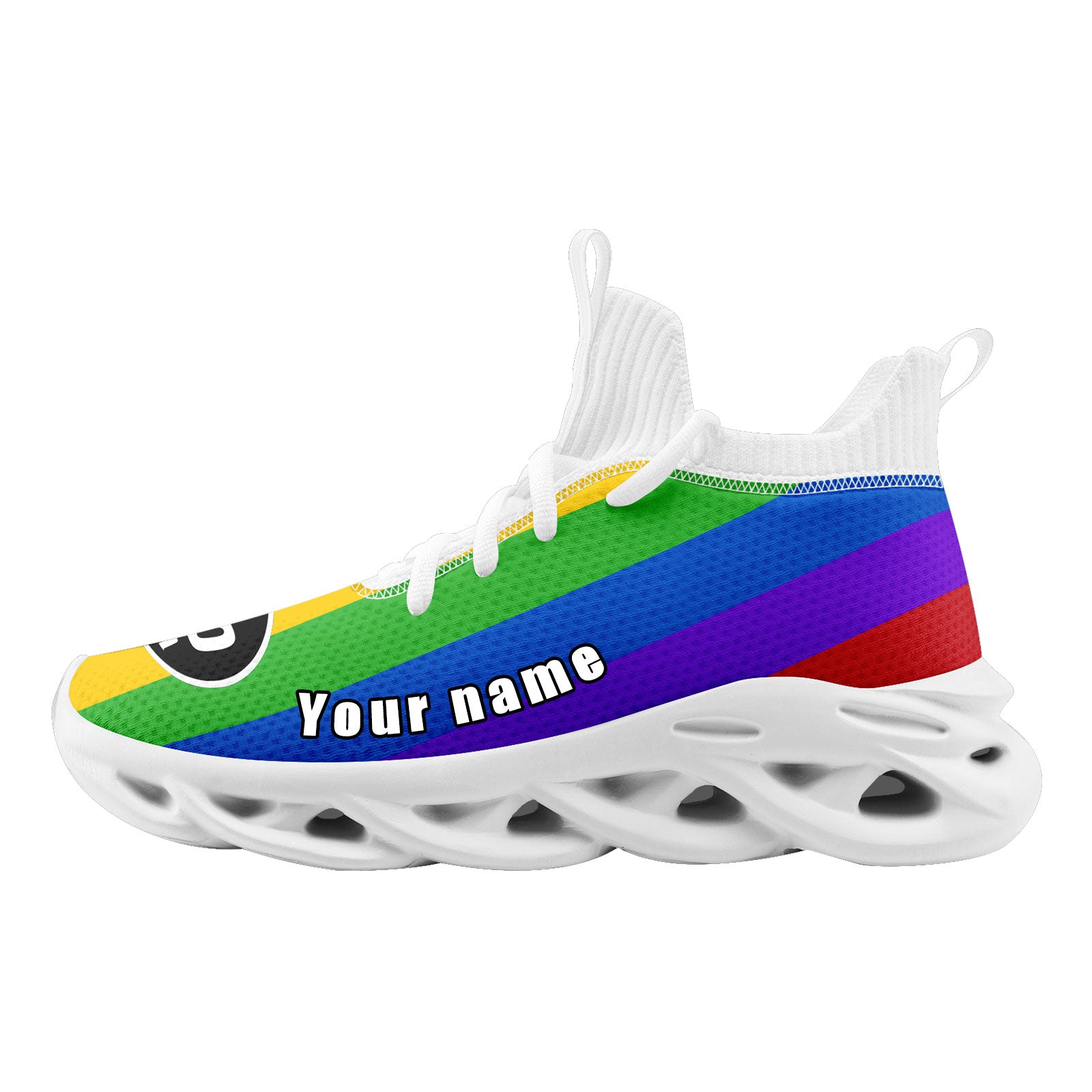 Custom Maxsoul Personalized Sneakers for Men & Women - Lightweight Comfortable Walking Shoes FN030A D025003 Size 9 - Perfect for Running, Gym Workouts & Casual Wear