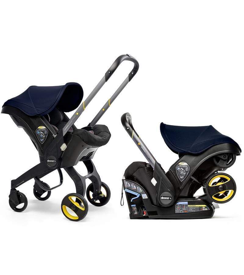Doona+ Infant Car Seat & Stroller All-in-One Travel System - Perfect for Newborns, Airplane Travel & On-the-Go Parents