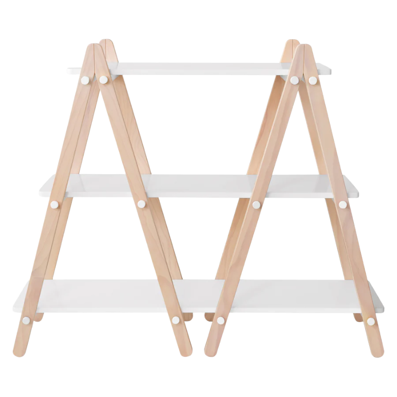 Babyletto Dottie Bookcase - Modern Kids Bookshelf for Nursery & Playroom - Sturdy Wooden Storage for Toys & Books - Perfect for Toddlers & Children's Bedrooms