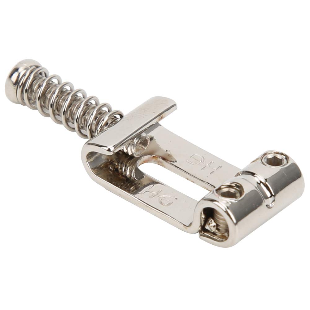6-Piece Copper Zinc Alloy Electric Guitar Bridge Saddles with Wrench - Replacement Parts for Fender Stratocaster, Telecaster & More - Perfect for Guitar Repair & Setup