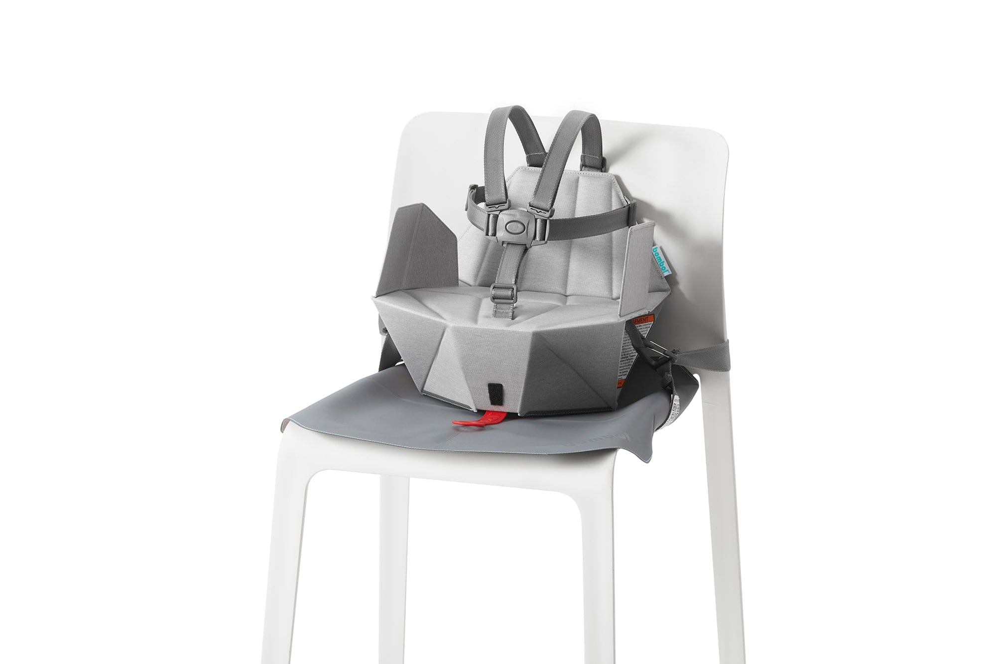 Bombol Pop Up Booster Seat for Toddlers - Portable High Chair for Travel, Restaurants & Home Dining - Lightweight Baby Booster Seat with Safety Strap