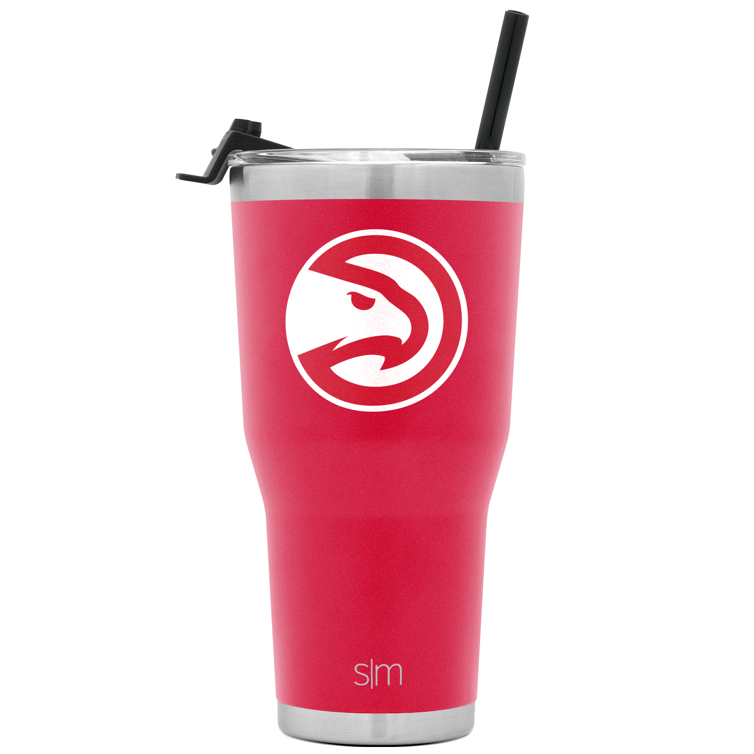NBA Insulated Tumbler with Flip Lid & Straw - 20oz Stainless Steel Water Bottle for Basketball Fans - Perfect for Gym, Work & Outdoor Activities