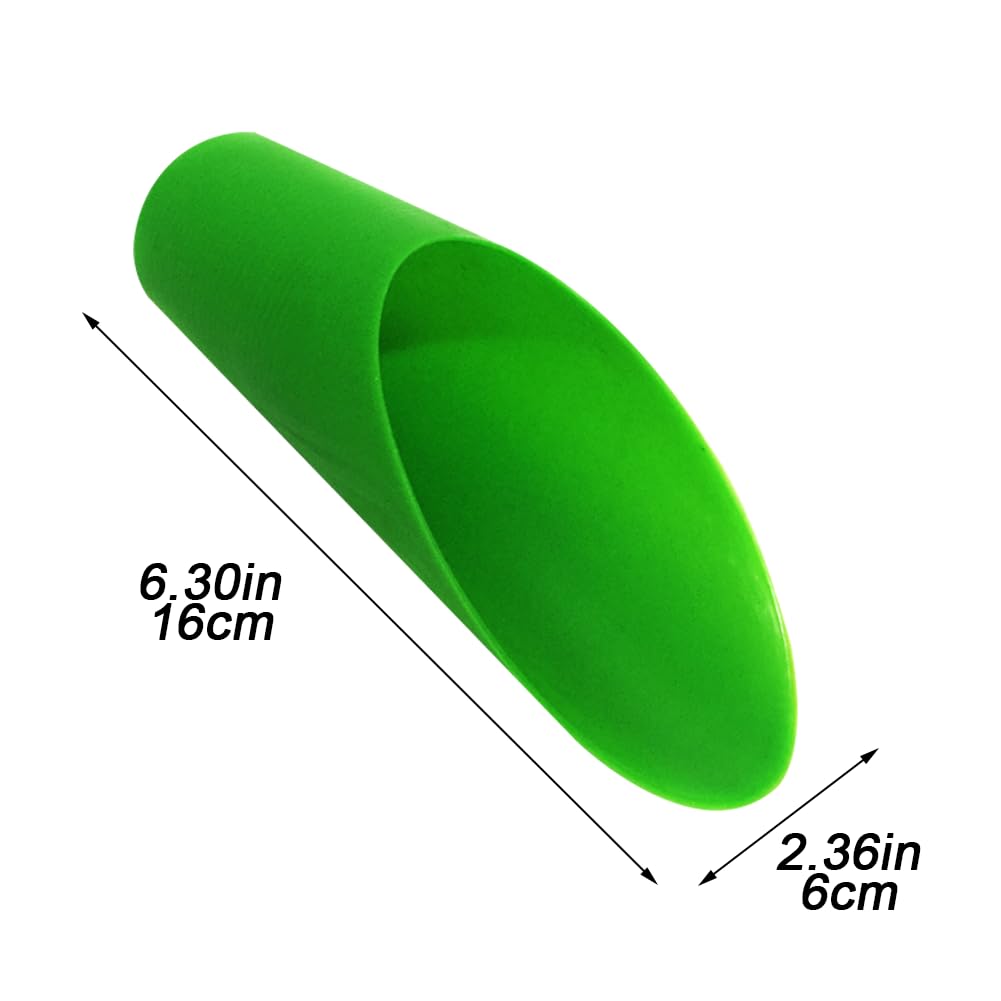 Plastic Gardening Shovel for Potted Plants - Soil Scoop, Planting Spade & Cultivation Tool - Ideal for Indoor/Outdoor Gardening, Flower Pots & Container Planting