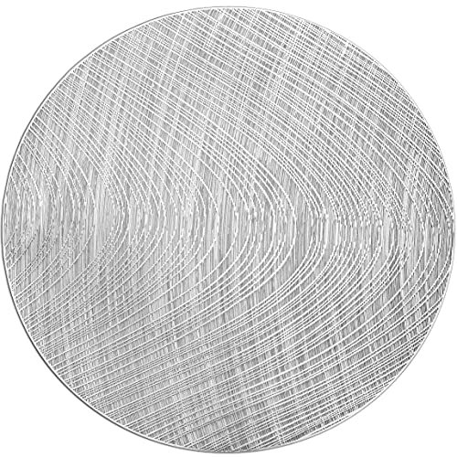 E.-luna Shiny Silver Placemats