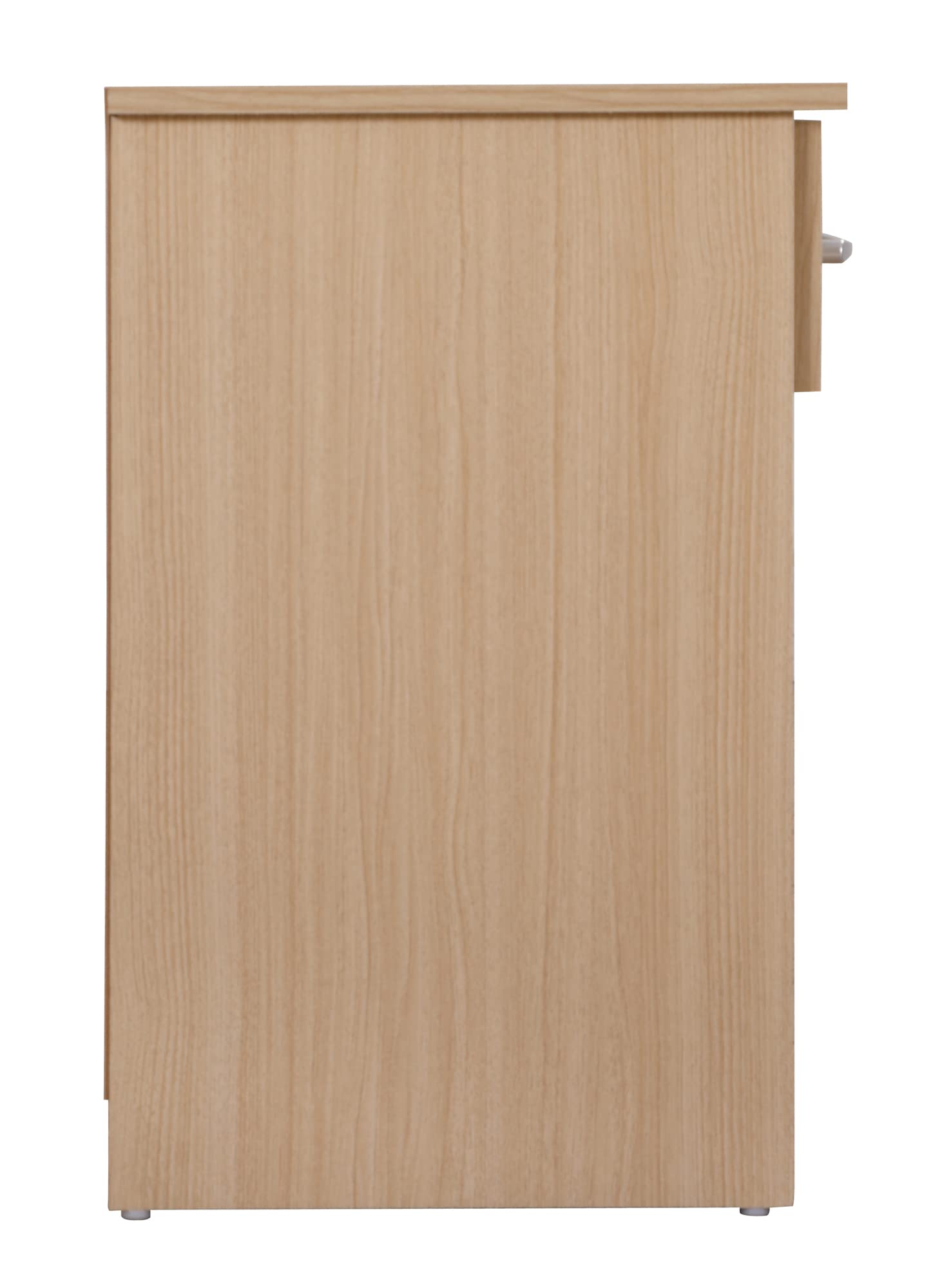 Lindsey 1-Drawer Beech Nightstand - 24