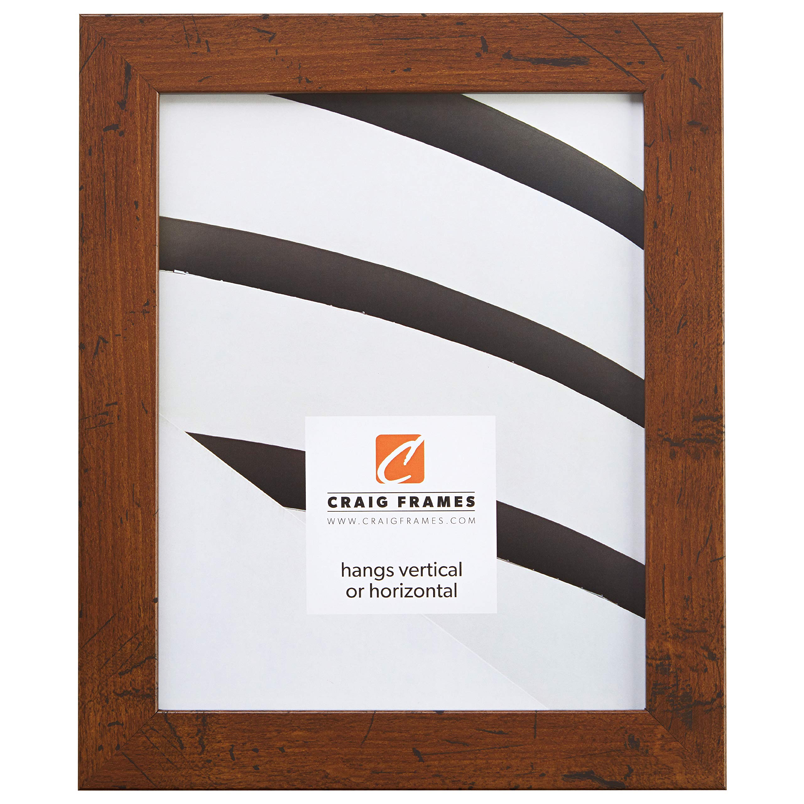 Craig Frames FM26WA 24x36 Walnut Poster Frame - Premium Wooden Picture Frame for Wall Art, Photos, and Posters - Perfect for Home, Office, and Gallery Decor