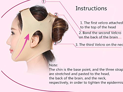 Anti-Aging Face Slimming Band - V-Shape Facial Lifting Mask for Double Chin Reduction & Neck Firming | Sleep & Beauty Care for Women | Perfect for Nighttime Skincare & Travel