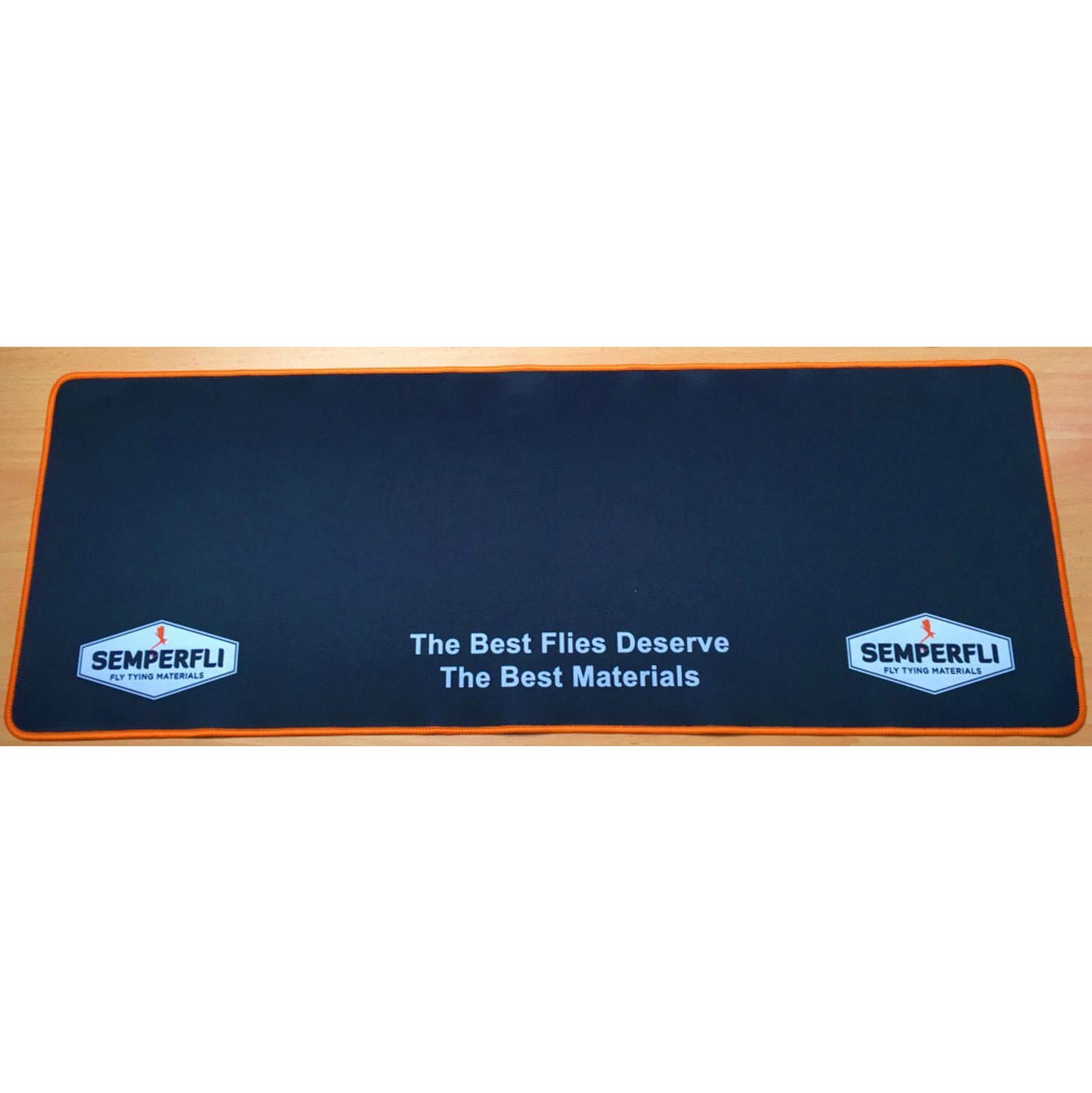 Premium Fly Tying Materials Kit & Non-Slip Computer Mouse Pad - Perfect for Fly Fishing Enthusiasts & Office/Home Workspace Setup