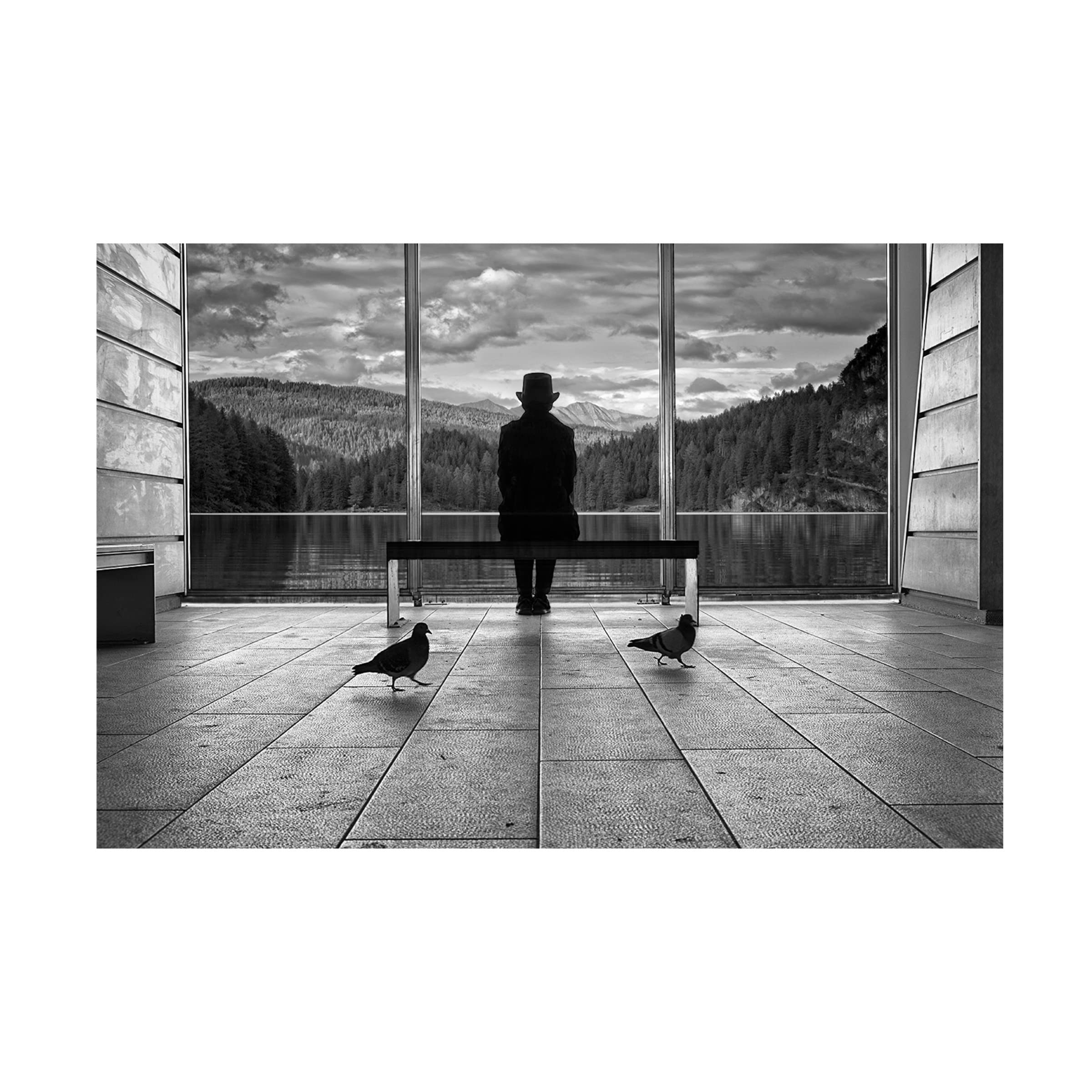 Waiting For Tomorrow Canvas Art Print by Francesco Deste - Modern Wall Decor for Living Room, Bedroom & Office | Trademark Fine Art Collection