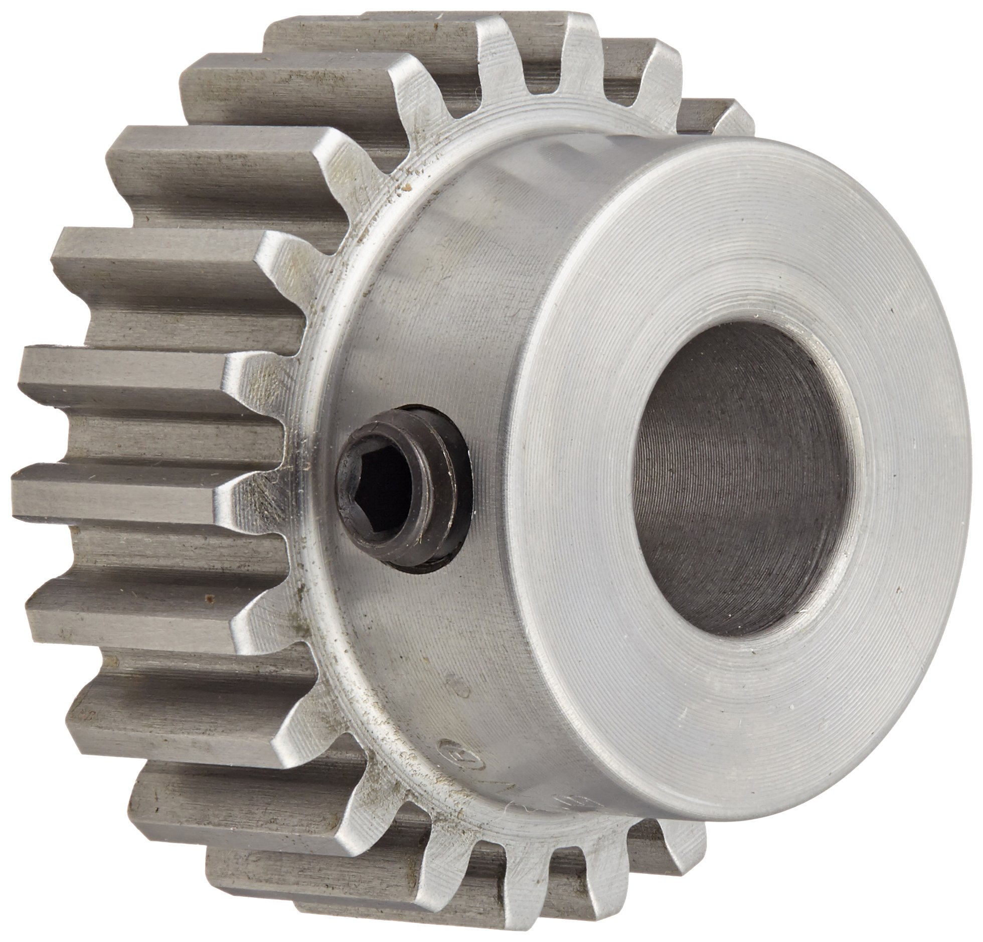 NB11B-3/8 Spur Gear - 14.5° Pressure Angle, Steel Material, Inch Size, 16 Pitch, 0.375