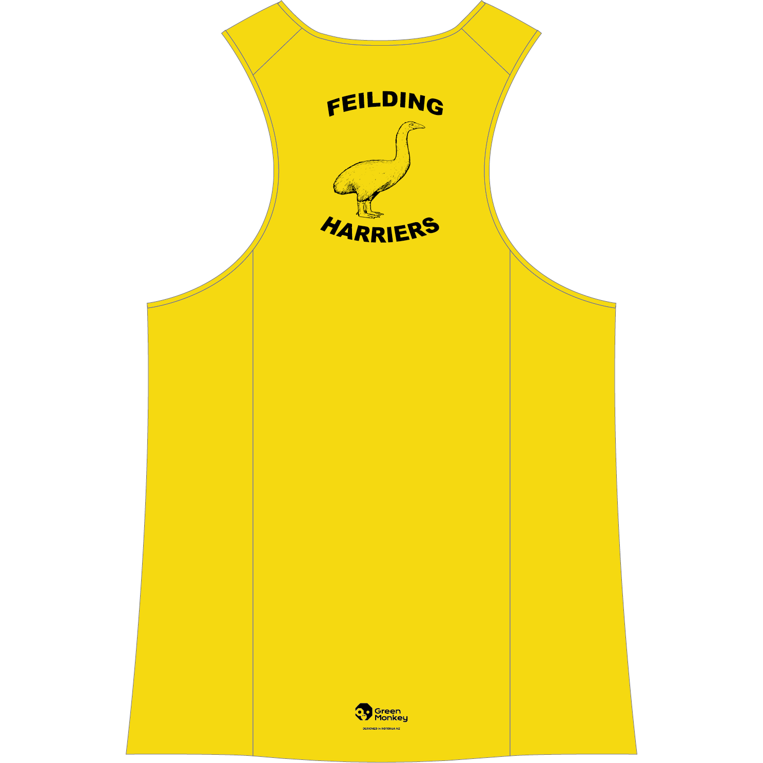 MOA Harrier Club Women's Running Singlet - Lightweight & Breathable Workout Tank Top for Fitness, Jogging & Gym Training