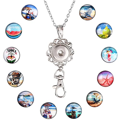1+12 Summer Button Lanyard