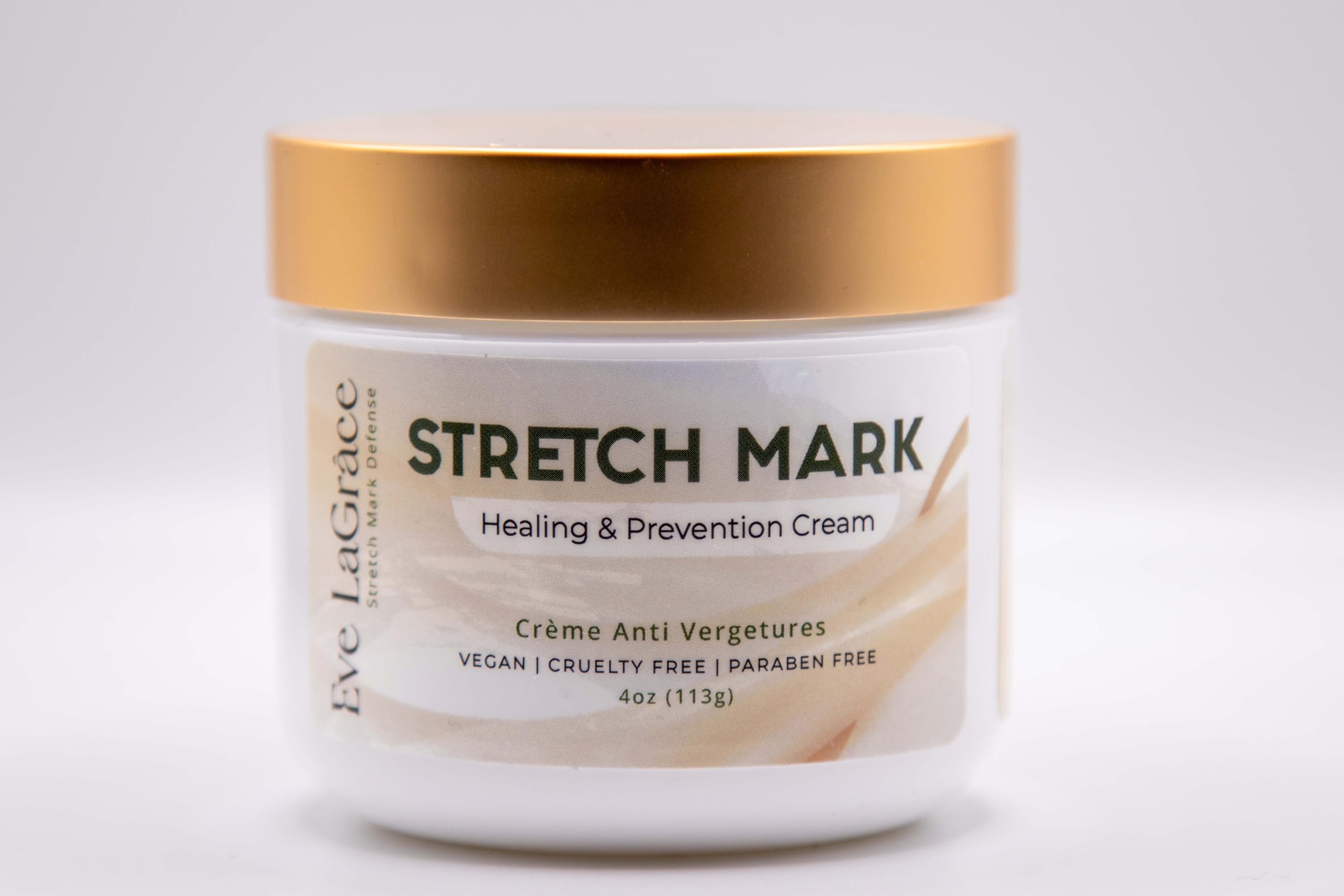 Stretch Mark Cream for Pregnancy & Weight Loss - 4oz Healing & Prevention Lotion, Vegan, Cruelty-Free, Paraben-Free - Perfect for Moms & Postpartum Skin Care
