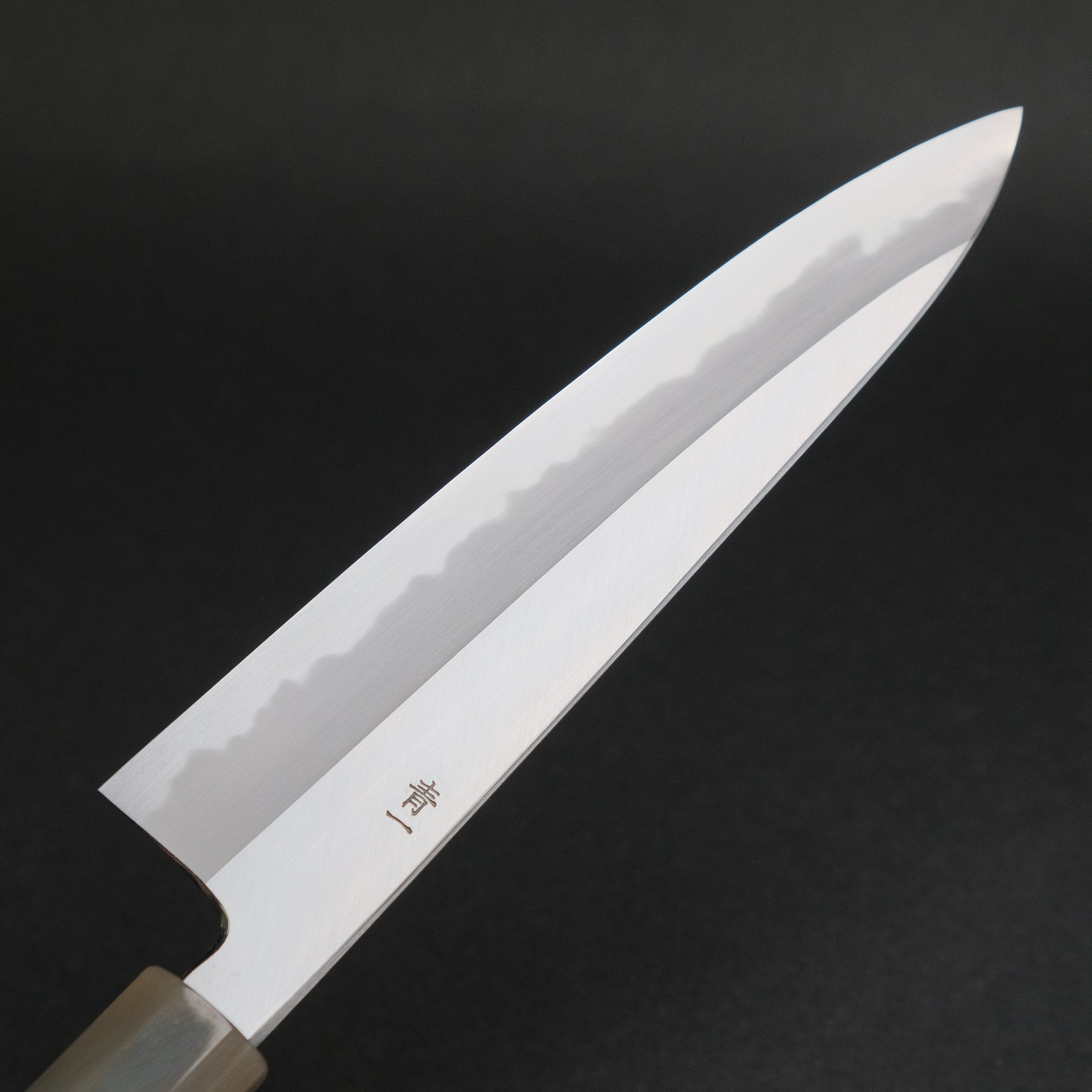 Premium Hitohira Tanaka Kyuzo Blue #1 Steel 210mm Gyuto Chef Knife - Handcrafted Japanese Ziricote Wood Handle - Perfect for Sushi, Meat Cutting & Professional Kitchen Use