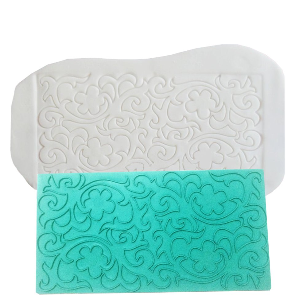 Gumpaste Flower Press Mold Set - Fondant Cake Embosser for Cupcake, Cookies & Cake Decorating | DIY Sugar Flower Design Tool for Wedding, Birthday & Party Desserts