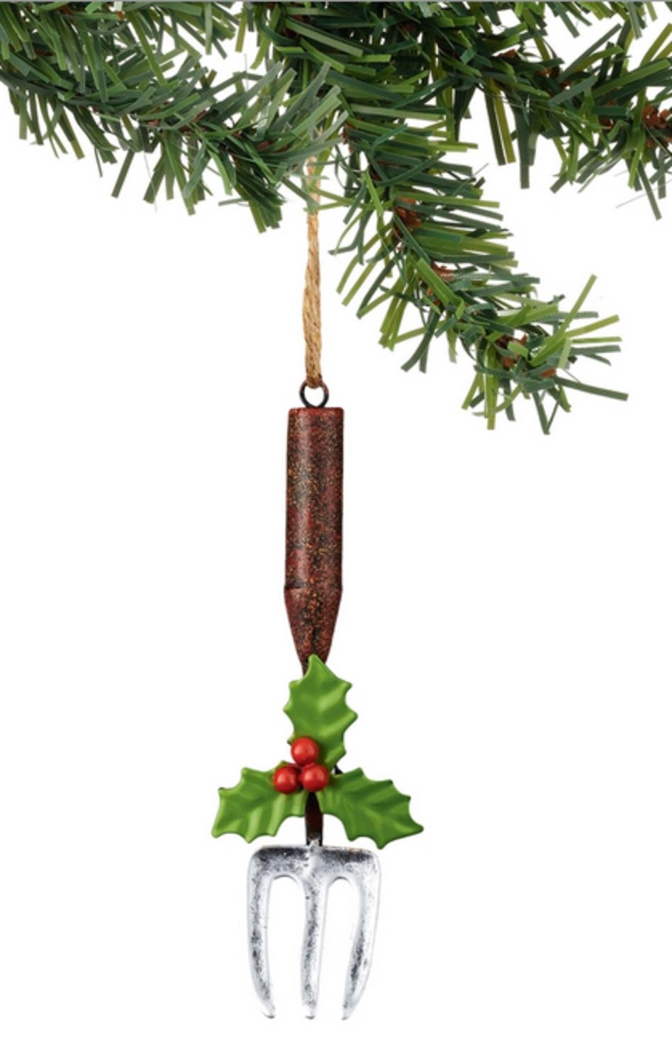 Department 56 Holiday Gnome with Garden Tools - Christmas Ornament for Home Decor, Tree Topper & Seasonal Display