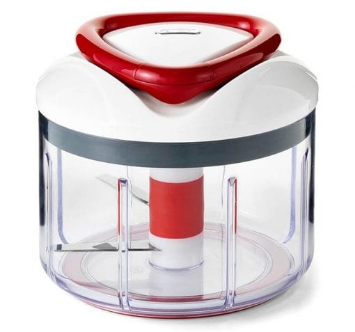 Zyliss Easy Pull Chopper - Manual Food Chopper for Vegetables, Herbs & Nuts - Perfect for Meal Prep, Salads & Cooking - Compact & Easy to Use Kitchen Gadget