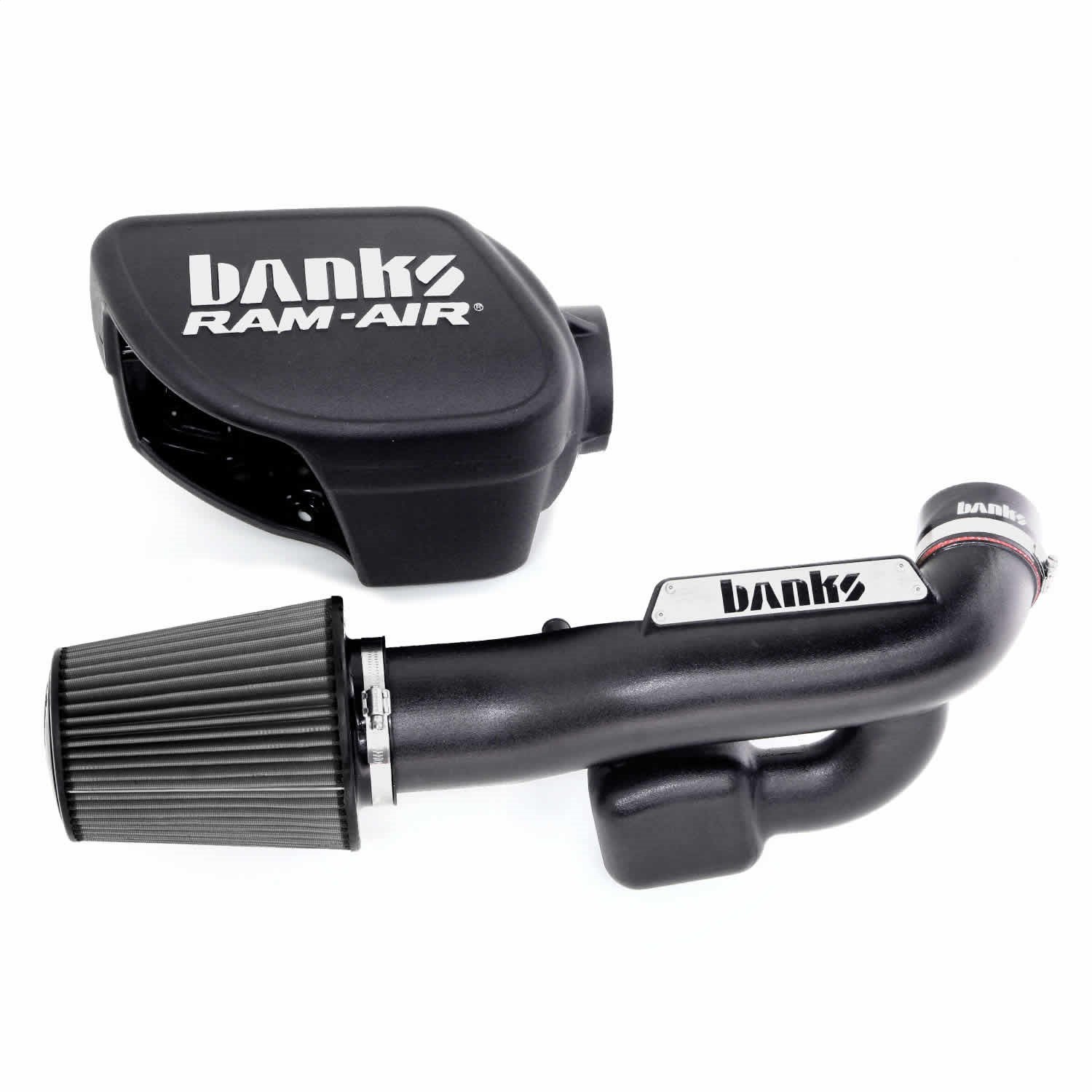 Banks 41837-D High Performance Air Intake System for Trucks & SUVs - Improved Engine Power & Fuel Efficiency - Perfect for Off-Roading & Towing
