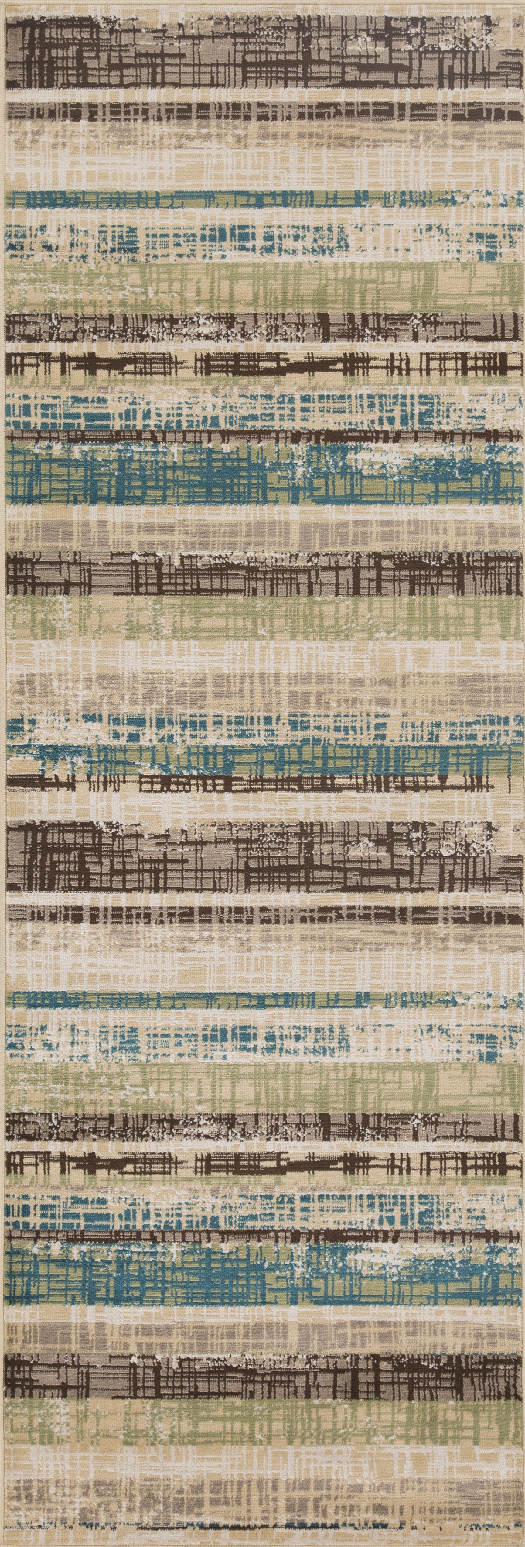 Kylemore Modern Abstract Area Rug for Living Room, Bedroom - Soft Non-Slip Indoor Carpet for Home Decor