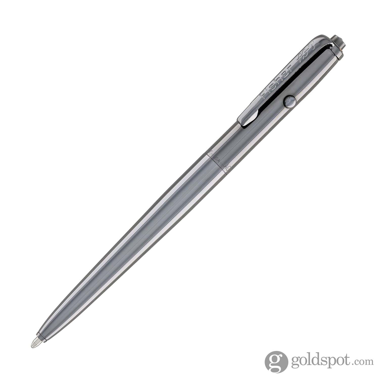 Fisher Space Pen AG7 Astronaut Ballpoint Pen - Black Titanium Nitride with Axiom Space Logo - NASA-Approved Writing Tool for Space, Travel & Everyday Use