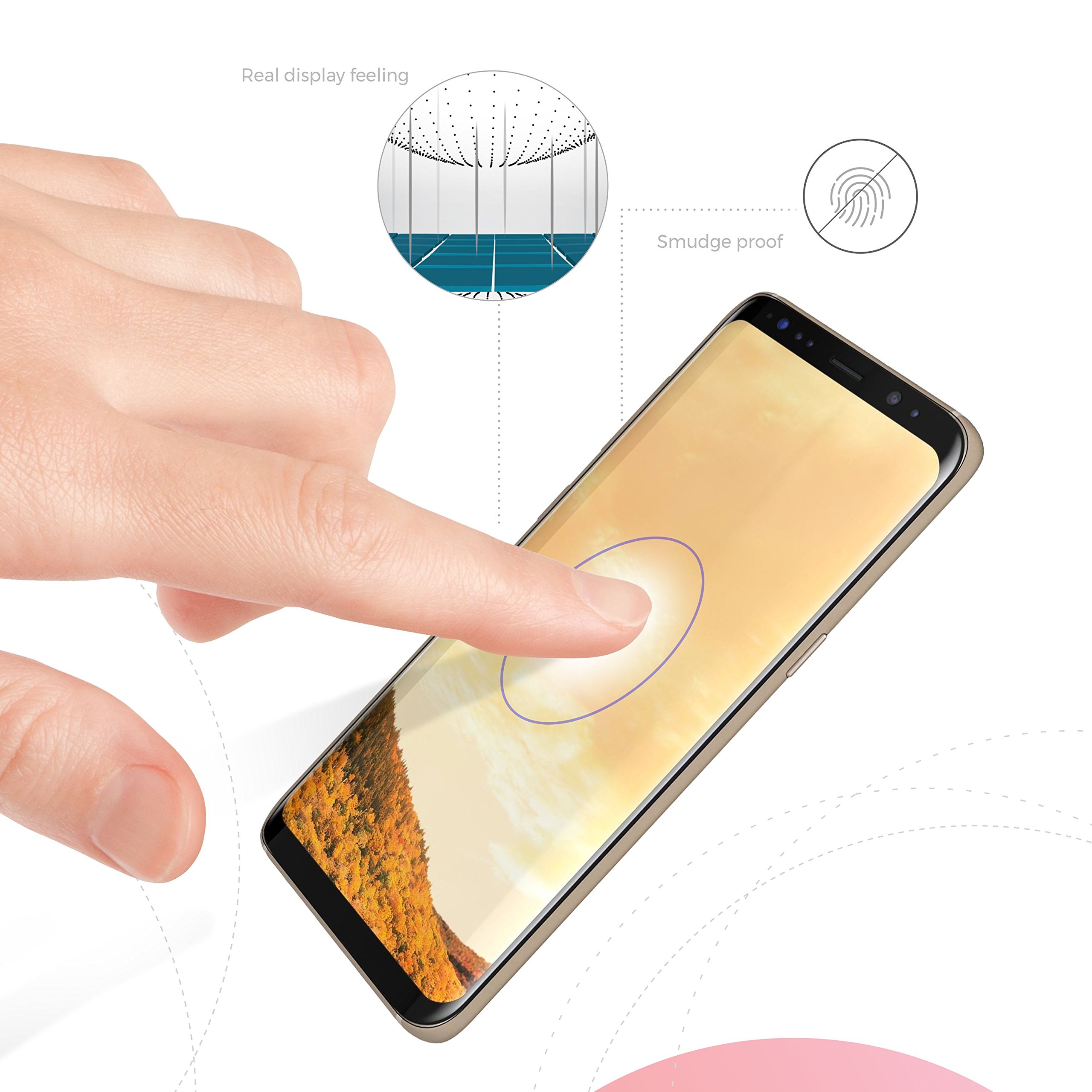 Premium Tempered Glass Screen Protector for Samsung Galaxy S21/S20/S10 - Shatterproof, HD Clear, Anti-Scratch - Perfect for Work, Travel & Everyday Protection