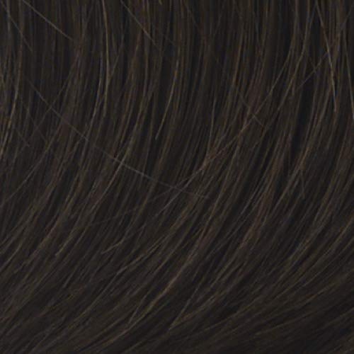 Raquel Welch Womens Synthetic Wig - Salsa Avg Cap Layered Pageboy Cut in Dark Chocolate R6 | Memory Cap Shag Hairstyle for Everyday Wear & Cosplay