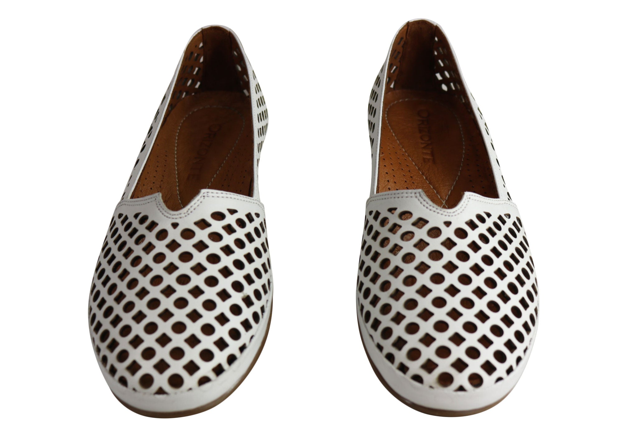 Orizonte Aria Women's Comfortable Soft Leather Flat Shoes - European Style for Casual Wear, Office & Travel