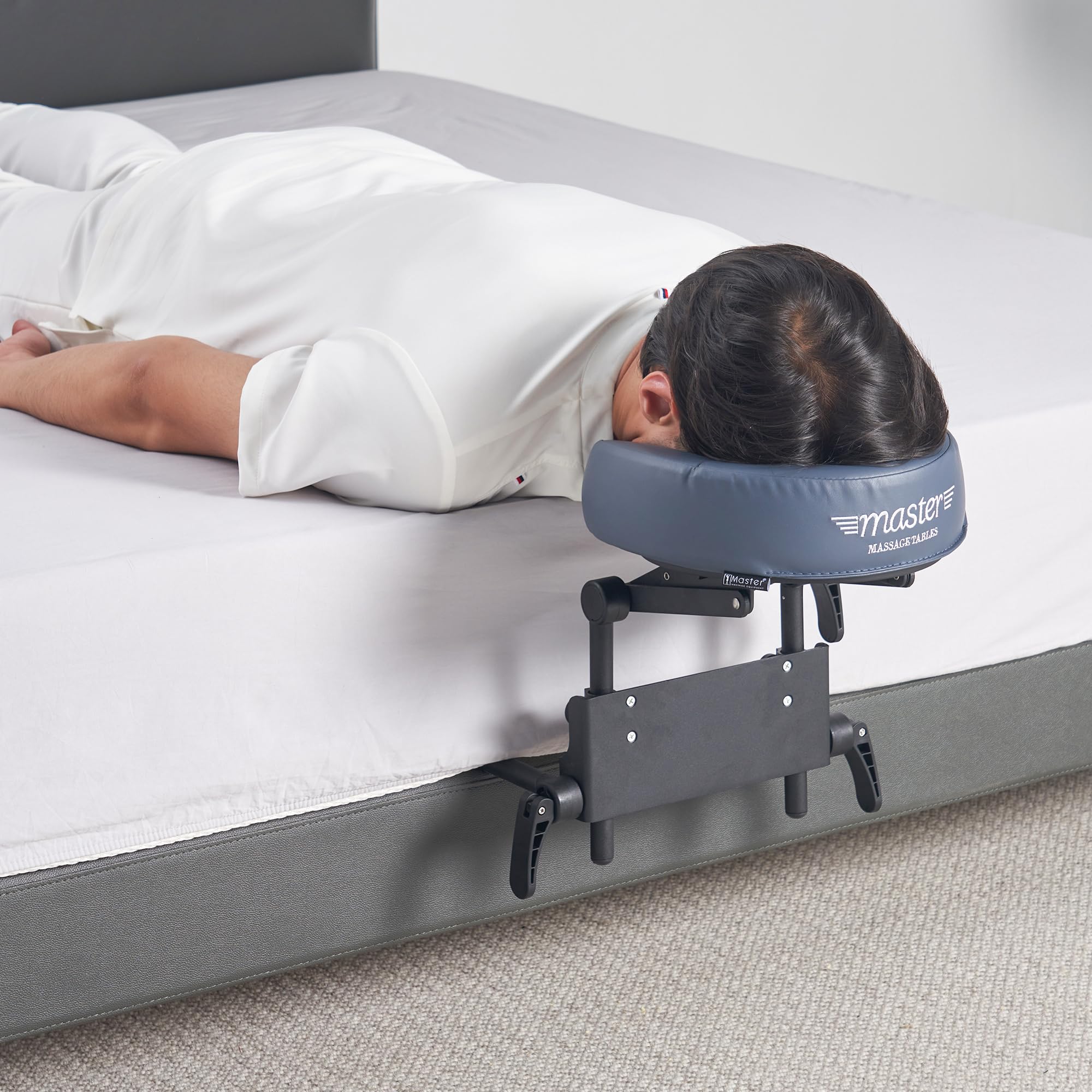 Adjustable Headrest Face Pillow Cradle & Massage Support Bracket - Home Use Sleeping Mattress Top Massage Kit for Eye Surgery Recovery & Relaxation - Perfect for Spa, Yoga, and Post-Surgery Comfort