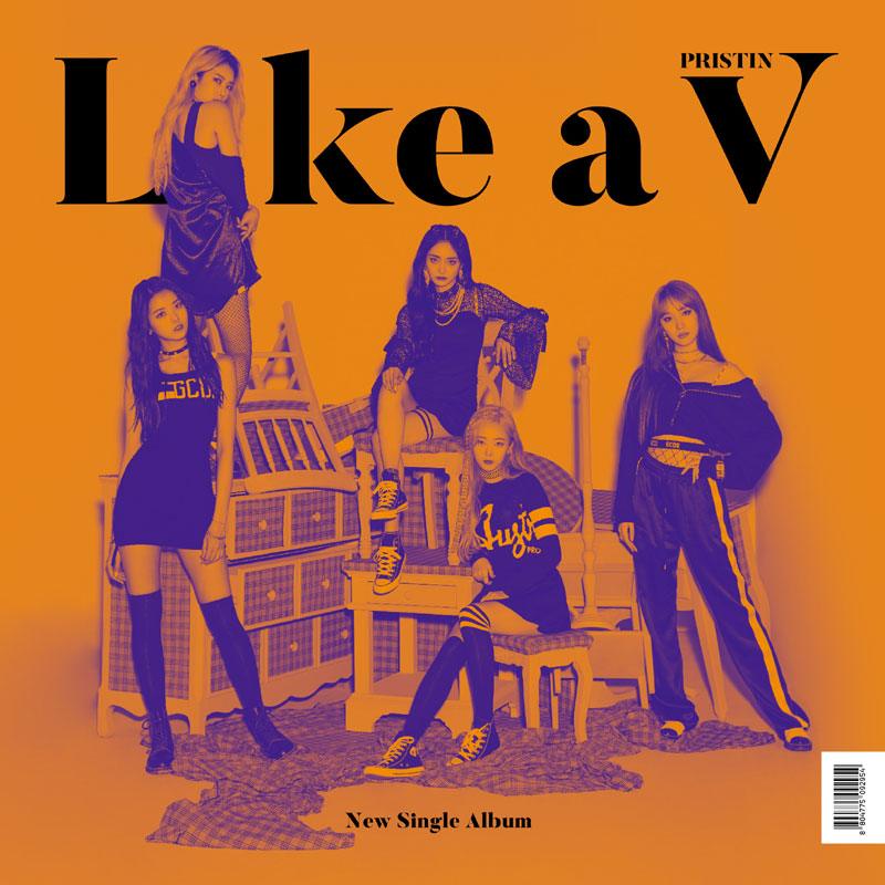 PRISTIN V - LIKE A V K-Pop Single Album | Official Music CD | Perfect for K-Pop Fans & Collectors | Great for Gifts, Parties & Music Enthusiasts