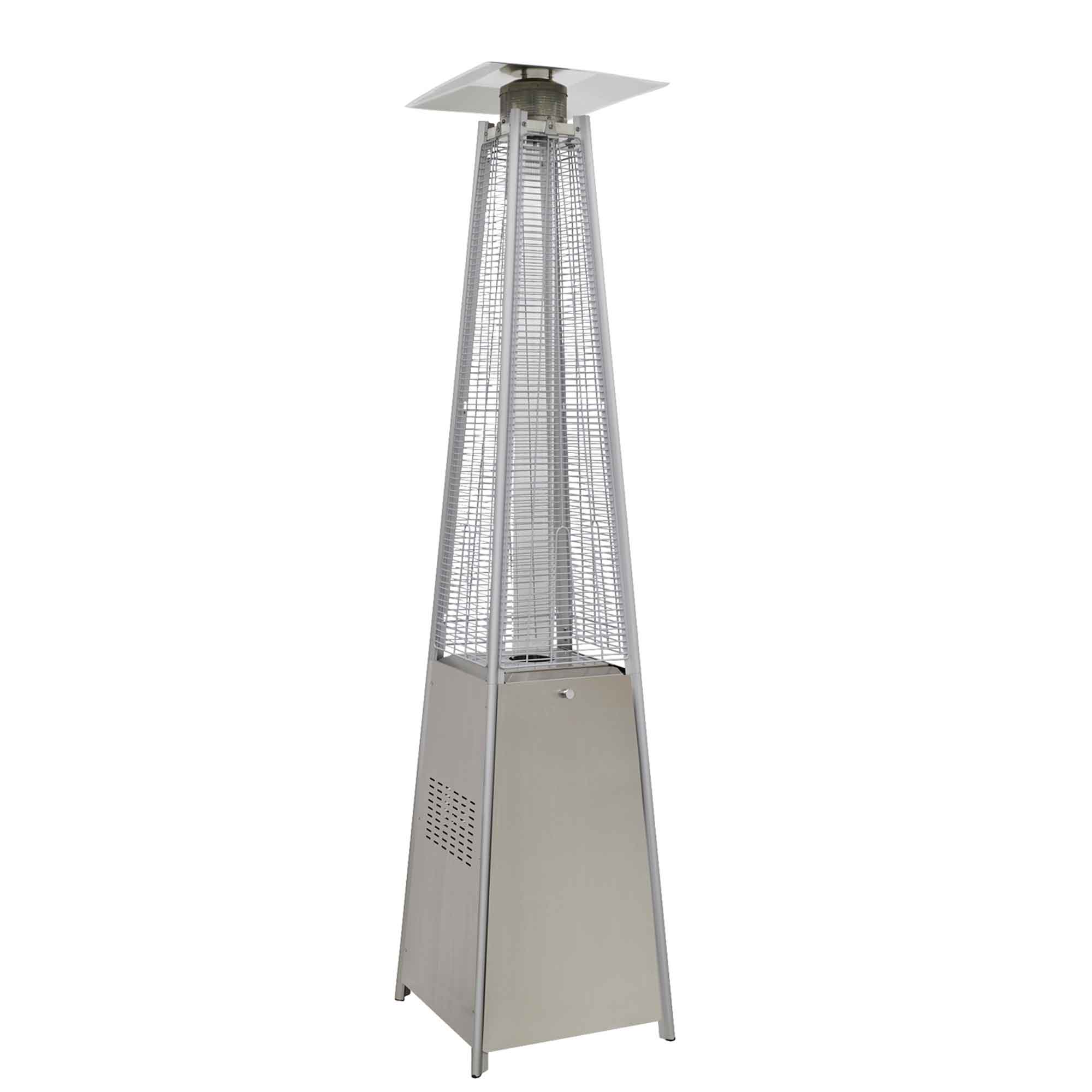 Pyramid Gas Patio Heater 13kW Stainless Steel Outdoor Heater - Perfect for Backyard, Deck, Garden & Restaurant Heating