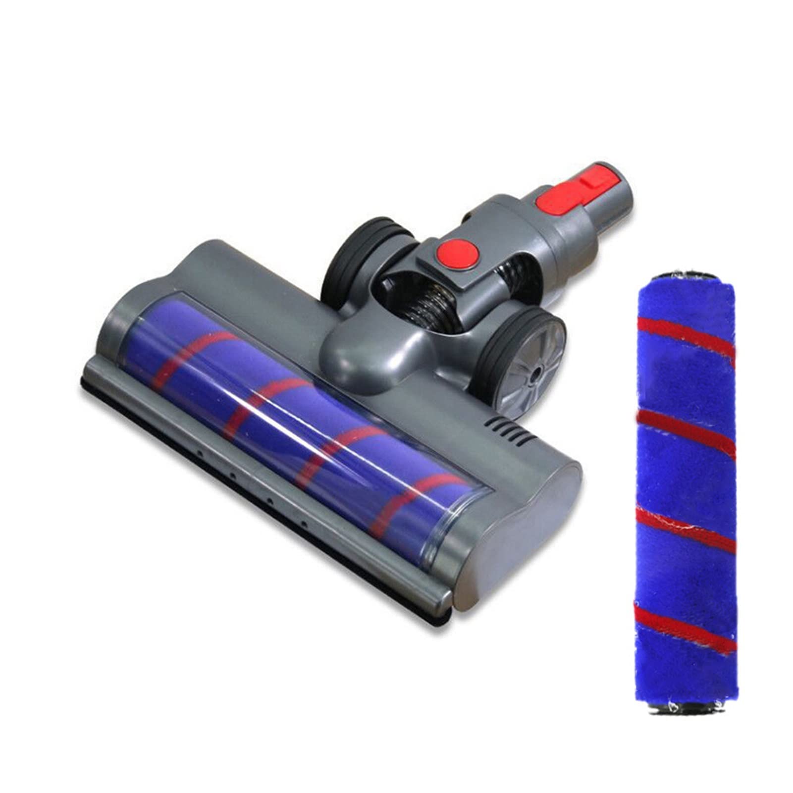 Dyson V7 V8 V10 V11 Vacuum Cleaner Replacement Parts - Electric Fluffy Floor Brush Head with Roller Brush for Pet Hair & Hardwood Floors - Compatible with Robot Vacuums for Effortless Cleaning