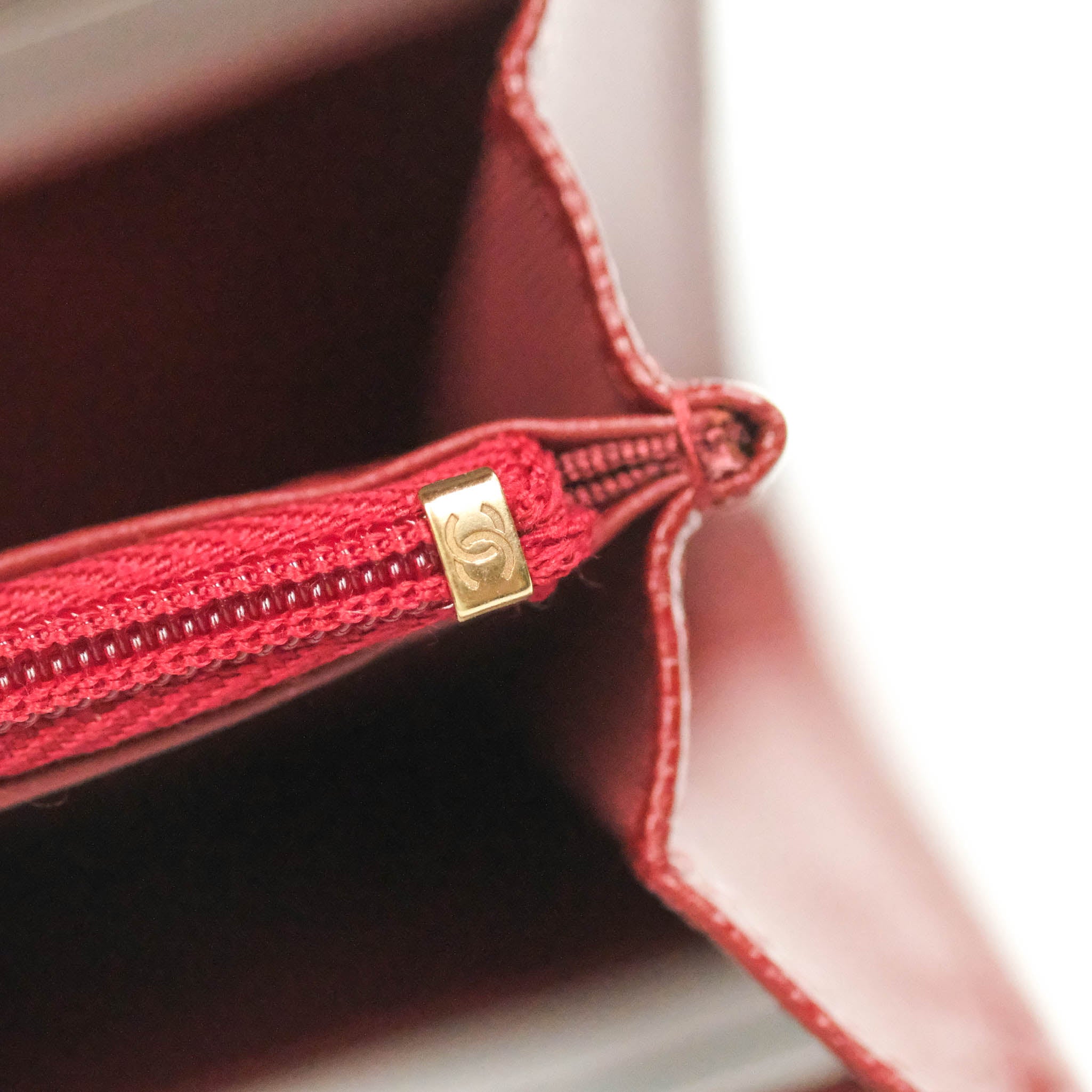 Chanel Caviar Quilted Long Flap Wallet in Burgundy with Gold Hardware - Luxury Leather Wallet for Women, Perfect for Everyday Use and Special Occasions
