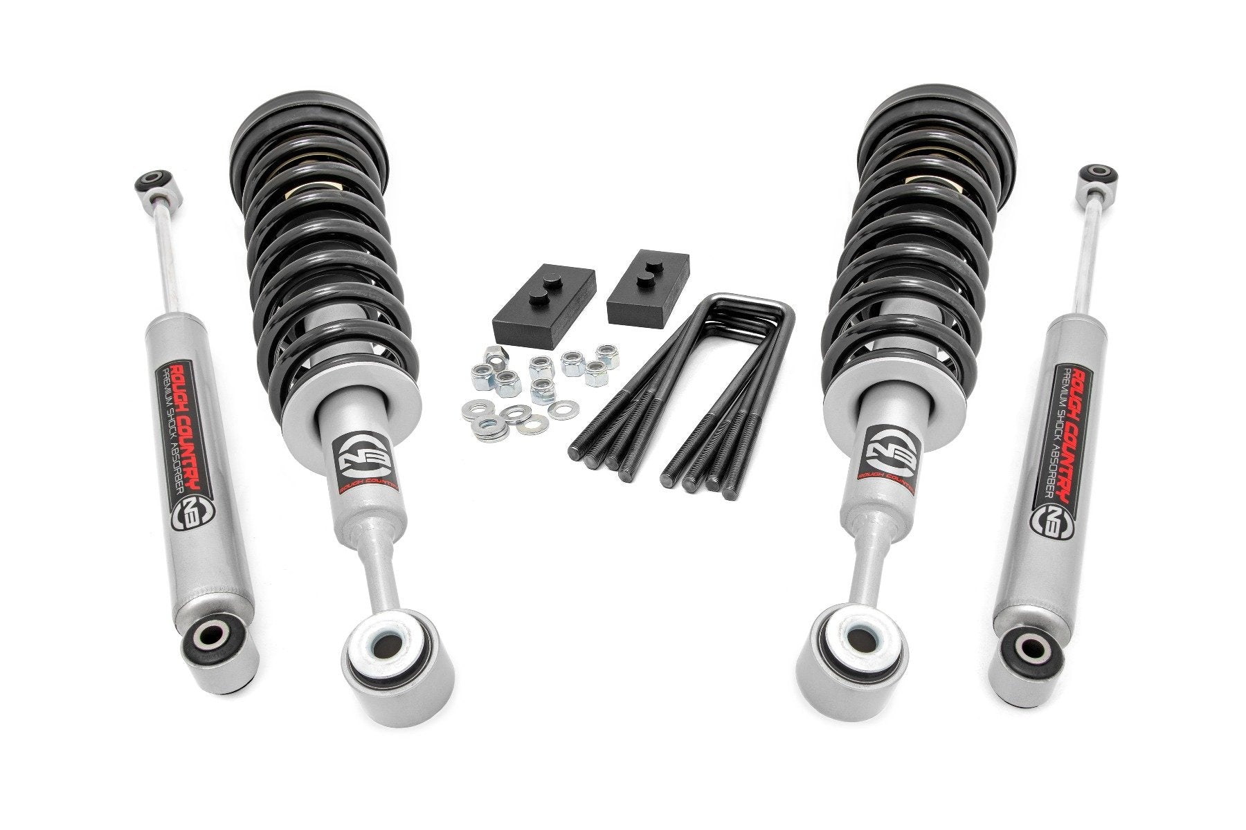 2.5 Inch Lift Kit for Ford F-150 2WD (2004-2008) - Heavy Duty N3 Struts | Part #57032 | Off-Road Suspension Upgrade for Better Ground Clearance & Performance