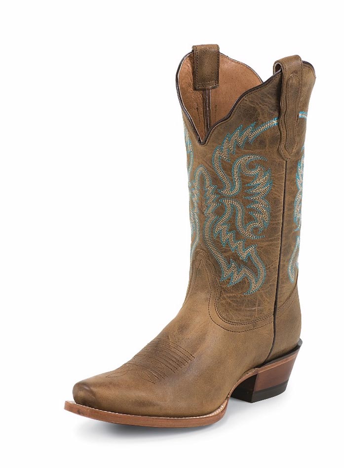 Nocona NL5009 Women's Bluebonnet Fashion Boots in Tan - Stylish Cowgirl Boots for Western Wear & Country Dancing