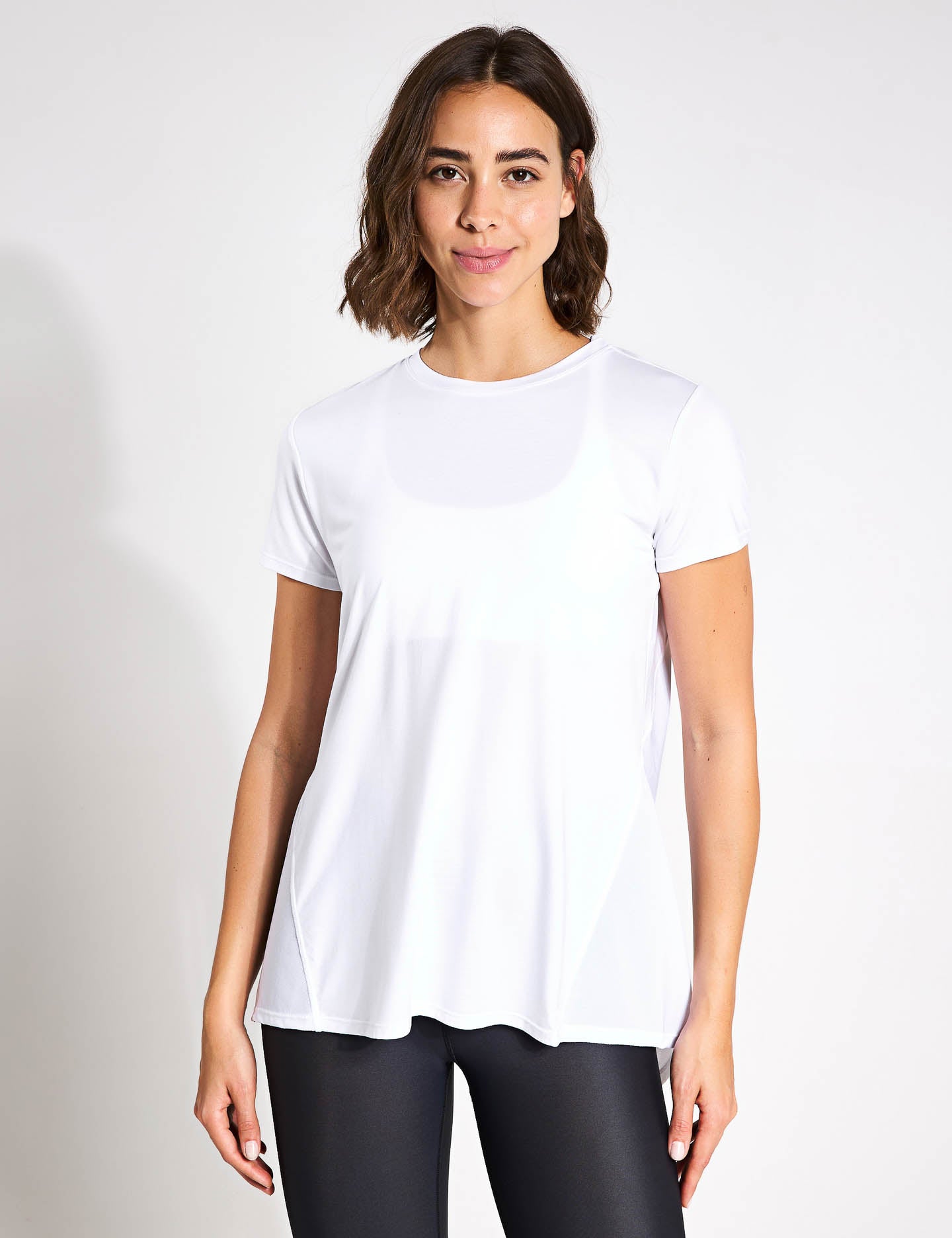 Kendall Tee - Soft Cotton Women's T-Shirt in White | Casual Everyday Wear & Street Style Outfits
