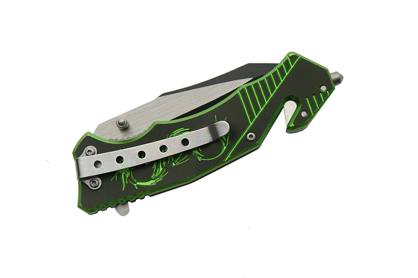 Dragon Rescue Assisted Knife - Tactical EDC for Outdoor & Survival