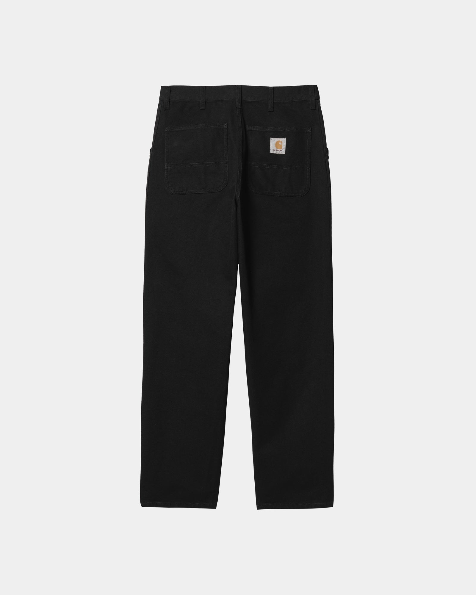 Dearborn Canvas Simple Pants for Men & Women - Comfortable Black Casual Trousers for Everyday Wear, Office & Outdoor Activities