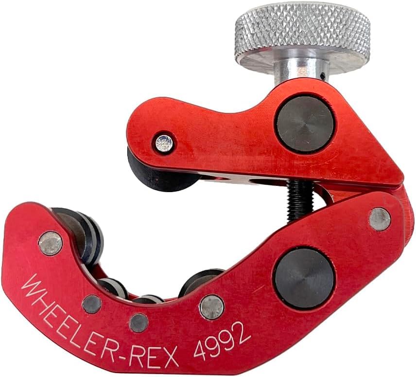 WHEELER-REX 4992RED Compact Tubing Cutter for 1/4