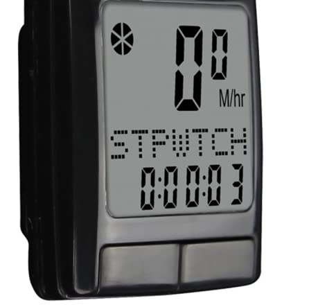 Lixada Waterproof Bike Computer with LCD Display - Multifunctional Cycling Speedometer for Mountain & Road Bikes - Perfect for Outdoor Riding, Training, and Fitness Tracking