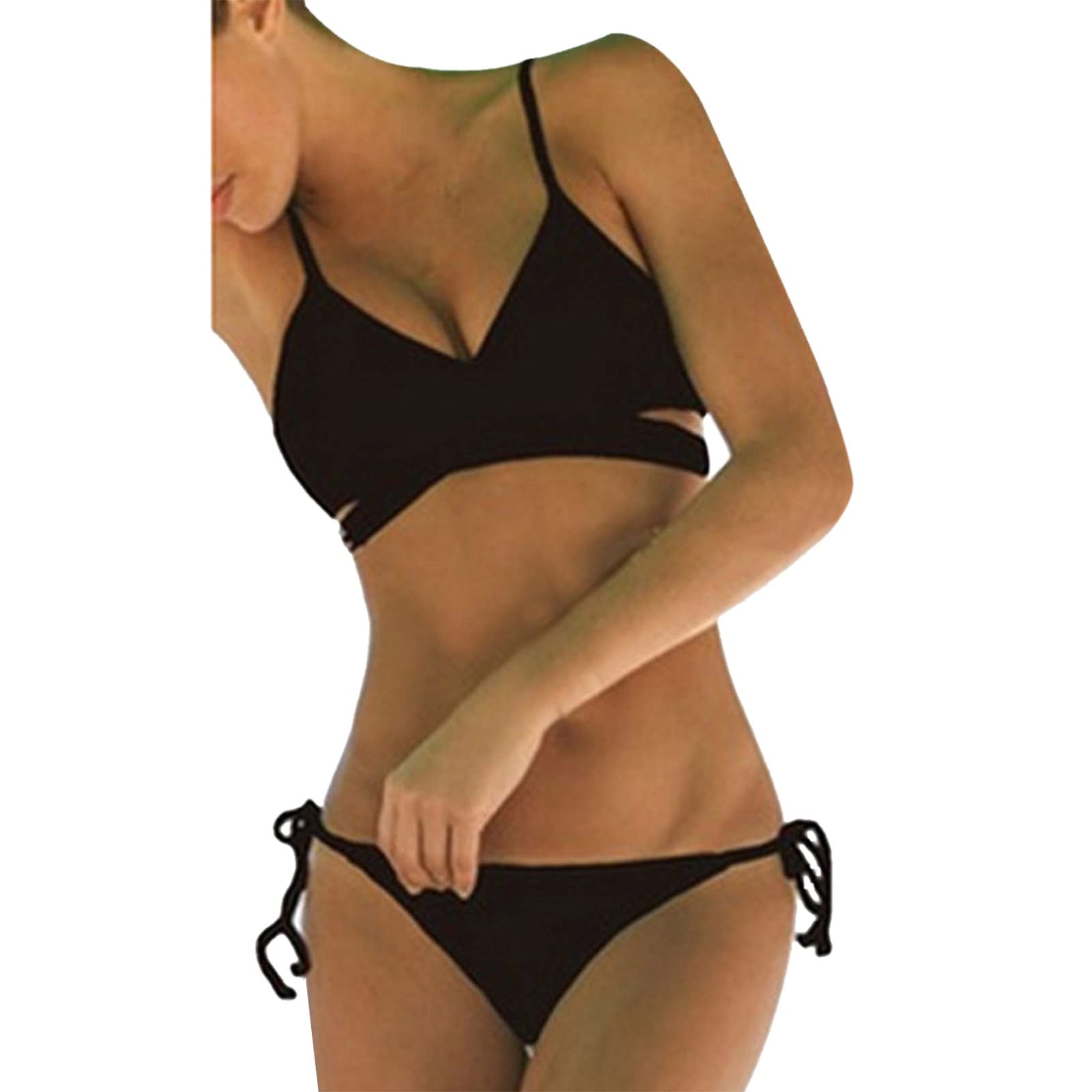 Sexy Push Up Bikini Set for Women - 3 Piece Bandage Swimsuit with Padded Cups | Perfect for Beach, Pool Party & Summer Vacation