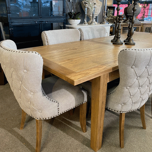 Maya Upholstered Dining Chair with Light - Modern Comfortable Kitchen Chairs for Home & Restaurant - Perfect for Dining Room, Breakfast Nook, and Cafe Settings