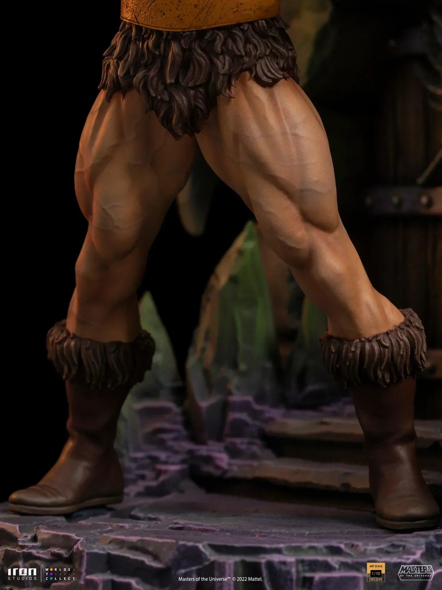 Iron Studios Masters of the Universe He-Man Deluxe BDS Art Scale 1/10 Statue - Collectible Action Figure for Display & Home Decor, Perfect for Fans & Gift Giving
