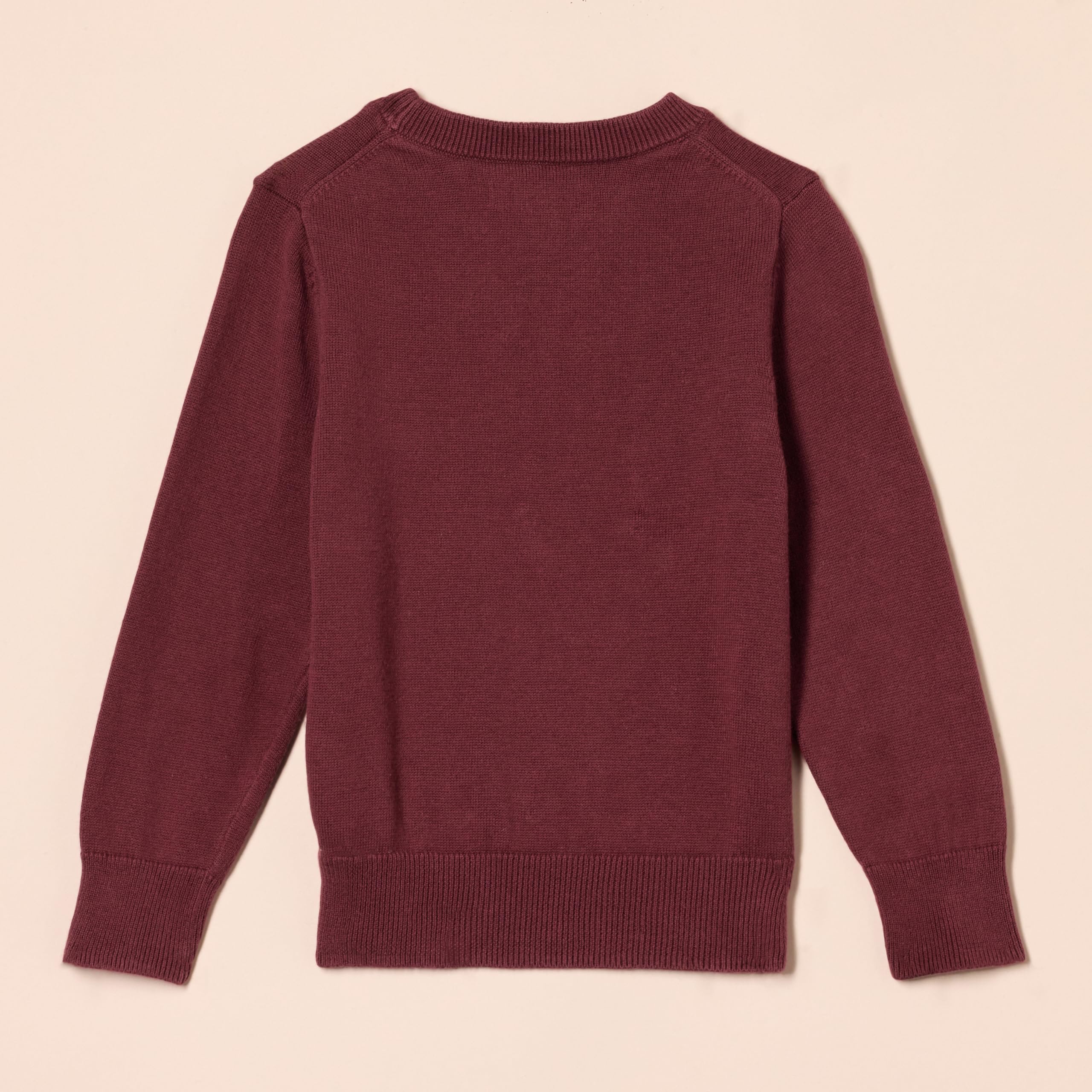 Amazon Essentials Boys & Toddlers' Cotton Crewneck Sweater - Soft Uniform Pullover for School & Play | Warm & Comfortable Kids Sweater for Everyday Wear