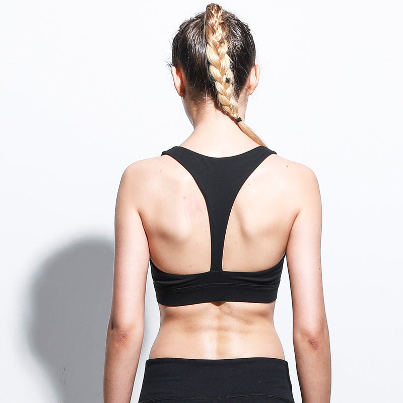 High Support Women's Sports Bra - Push Up Workout Bra for Running, Yoga & Gym - Comfortable & Breathable Activewear for Women