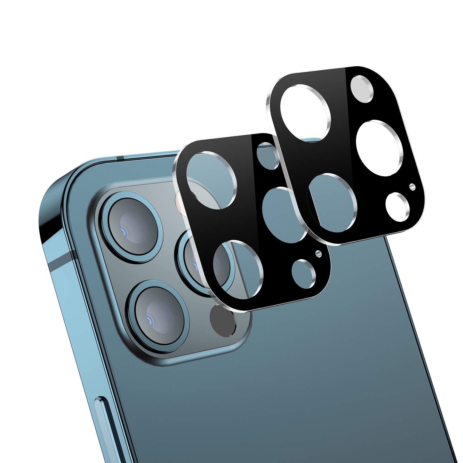 Uniwit [2 Pack] iPhone 12 Pro Camera Lens Protector - Tempered Glass Screen Protector, HD Clear, Anti-Scratch, Case Friendly, No Bubble - Perfect for Outdoor Photography, Travel & Daily Protection