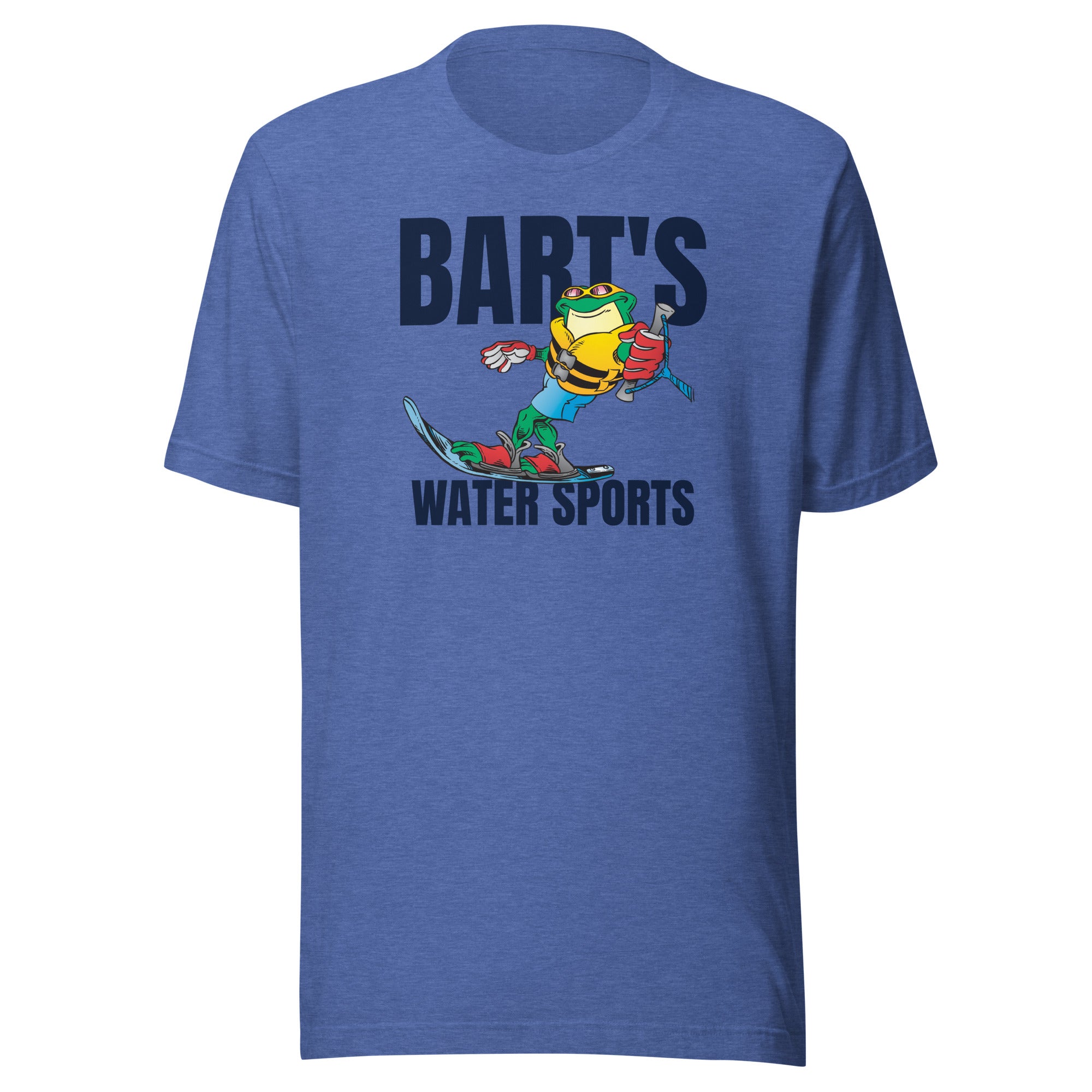 Bart's Water Sports Frog Slalom Water Ski Unisex T-Shirt - Perfect for Water Skiing, Wakeboarding & Outdoor Activities